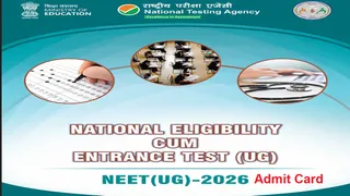 NTA NEET UG Hall Ticket 2026