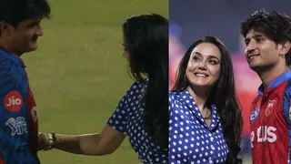 DC vs PBKS: प्रीति जिंटा ने प्रियांश को मारा पंच