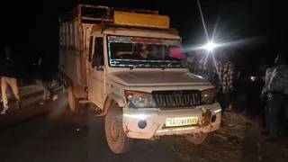 बरात से लौटते समय पिकअप वाहन पलटा