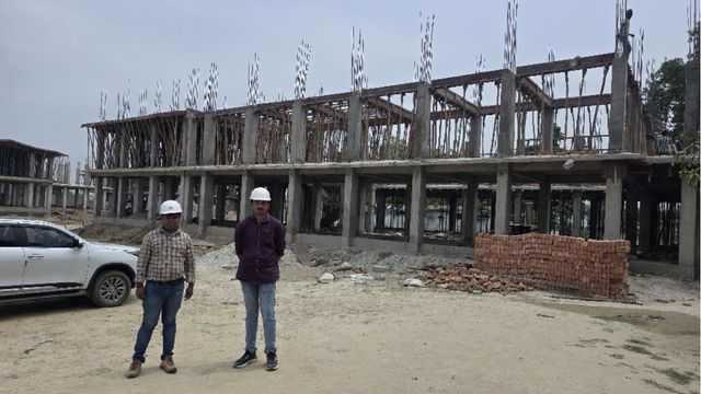 खगड़िया में 48 करोड़ की लागत से बन रहा जवाहर नवोदय विद्यालय का नया भवन, छात्रों में खुशी
