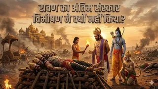Ramayana Facts: शत्रुता के बाद भी श्री राम ने क्यों निभाया धर्म? (Ai Generated Image)