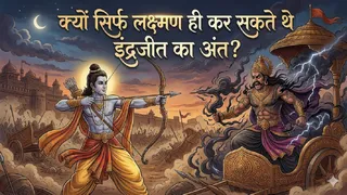Ramayana Mystery: ब्रह्मा जी के इस एक वरदान के कारण लक्ष्मण ने किया मेघनाद का वध। (Ai Generated Image)