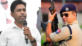 अगर वो 'सिंघम' है, तो मैं 'पुष्पा' हूं। (सोशल मीडिया)