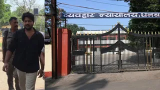 प्रिंस खान का गुर्गा मेजर और धनबाद कोर्ट। (फाइल फोटो)