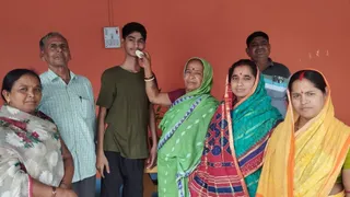 आईसीएसई दसवीं में 99.4 प्रतिशत अंक लाकर अंकित स्टेट टॉप-टेन में शामिल
