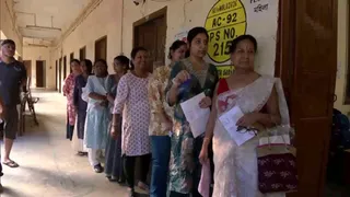 बंगाल के मतदान से त्रिपुरा का 13 साल पुराना रिकॉर्ड टूटा (फोटो- एएनआई)