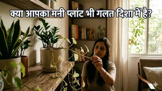 मनी प्लांट के नियम: गलत दिशा छीन सकती है आपकी सुख-शांति। Ai Generated Image
