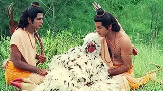 रामायण का गरुड़ एक्टर (फोटो क्रेडिट- जैमिनी एआई)