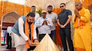 मुख्यमंत्री बनने के बाद पहली बार नालंदा पहुंचे सम्राट चौधरी