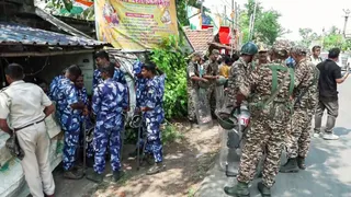 फालता विधानसभा क्षेत्र में मतदान रद (फोटो-एएनआइ)