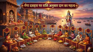 Ganga Dussehra 2026: राशि अनुसार दान करने से प्रसन्न होंगी मां गंगा। Ai Generated Image