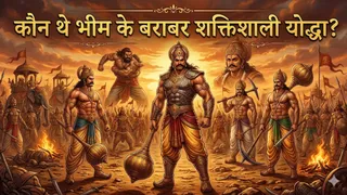 भीम के समान शक्ति वाले महाभारत के 5 योद्धा (Picture Credit- AI Generated)