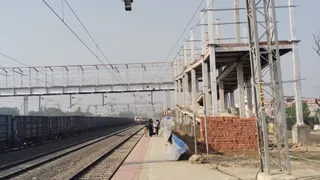 नवादा स्टेशन। (जागरण)