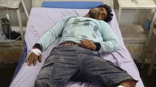 पुलिस मुठभेड़ में गोली लगने से पशु तस्कर घायल।