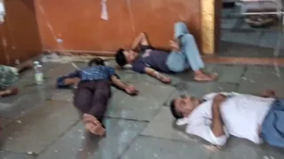 लड्डू-बाफले खाने के बाद लोगों की तबीयत बिगड़ गई।