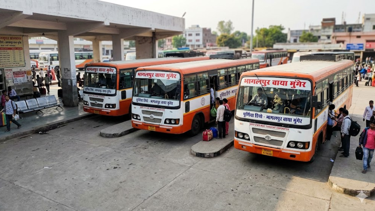 पूर्णिया डिपो ने मुंगेर होकर चलाईं 3 बसें, भागलपुर के यात्रियों को मिलेगा फायदा; चेक करें किराया