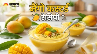 परफेक्ट मैंगो कस्टर्ड बनाने की आसान रेसिपी (Image Source: AI-Generated)