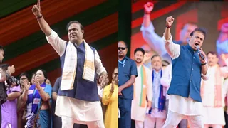 असम में भाजपा के नेतृत्व वाले राजग को तीन-चौथाई बहुमत (फोटो- एक्स)