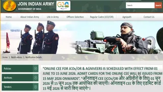 Army Agniveer CEE Admit Card 2026