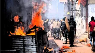 चुनाव के बाद बंगाल में हिंसा।