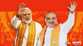 चुनावी रण में खिला 'कमल'।
