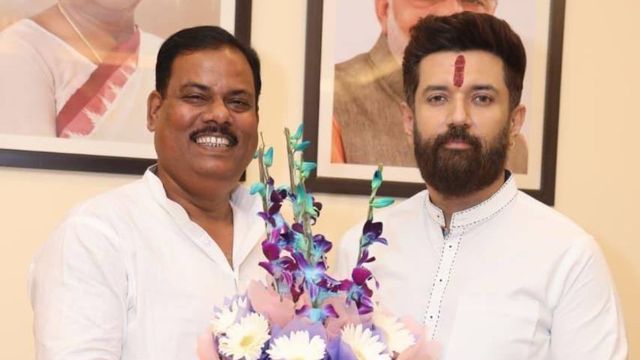 सम्राट कैबिनेट में दोबारा मंत्री बने संजय पासवान, चिराग के हैं करीबी
