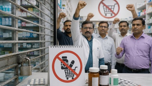 ऑनलाइन दवाइयों की बिक्री के खिलाफ देशभर के केमिस्ट 20 मई को बंद करेंगे दुकानें; मरीज हो सकते हैं परेशान
