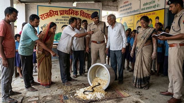 Saharsa News: स्कूल के मिड-डे मील में सांप का बच्चा मिलने पर बड़ा एक्शन, प्रिंसिपल समेत 12 लोगों पर केस दर्ज
