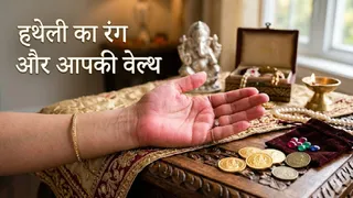Palmistry: हथेली के रंग में छिपा है आपकी अमीरी का राज। (Ai Generated Image)