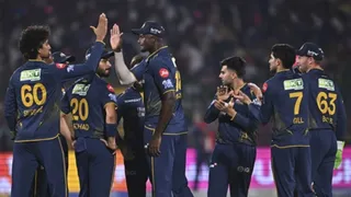 गुजरात ने राजस्थान को हराया