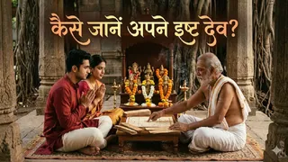 भाग्य चमका सकती है इष्ट देव की भक्ति। Ai Generated Image