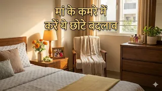 वास्तु टिप्स: माता के कमरे में रखें इन 3 बातों का ध्यान। Ai Generated Image
