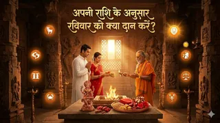 रविवार को करें अपनी राशि के अनुसार ये दान। Ai Generated Image