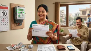 गाजियाबाद में हजारों उपभोक्ताओं के स्मार्ट प्रीपेड मीटर अब पोस्टपेड में बदल गए हैं। इमेज एआई