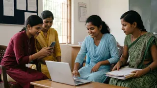 मुख्यमंत्री कन्या उत्थान योजना के तहत बेटियों को जल्द मिलेगी 50 हजार की प्रोत्साहन राशि (AI Generated Image)
