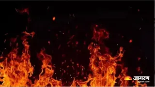 बलिया के मरौटी गांव में अज्ञात कारणों से लगी आग चार परिवारों की दस झोपड़ियां और लाखों का सामान राख।
