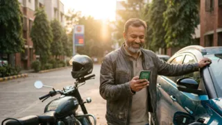 छोटे-छोटे उपायों से डीजल और पेट्रोल की खपत को कम करना है आसान। एआई इमेज