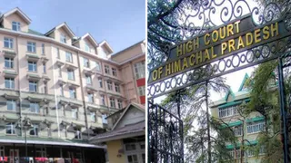 केएनएच अस्पताल और हिमाचल हाई कोर्ट का परिसर। जागरण आर्काइव
