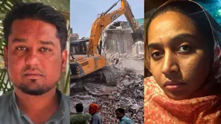 AIMIM पार्षद मतीन पटेल का अवैध निर्माण ध्वस्त