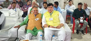 राजीव जैन और कमल दीवान तस्वीर में बाएं से दाएं। जागरण