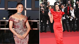 Cannes 2026: आलिया भट्ट के 'फ्लोरल ब्रोकेड' से डेमी मूर की गुची ड्रेस तक, तीसरे दिन रेड कार्पेट पर इन सितारों ने खींचा (Image Source: AFP)
