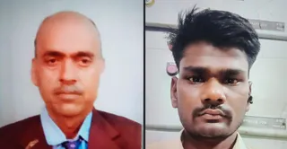 ब्रजेश कुमार यादव और संदीप उर्फ सर्वेश का फाइल फोटो। स्वजन