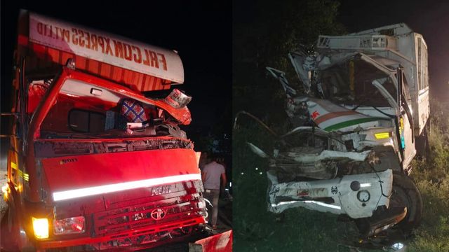 बुलंदशहर में डीसीएम और पिकअप की आमने-सामने जोरदार भिड़ंत, दोनों चालकों की दर्दनाक मौत
