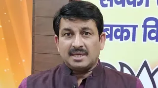 दिल्ली भाजपा के पूर्व अध्यक्ष और सांसद मनोज तिवारी।