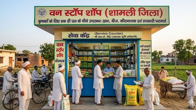 शामली के हर ब्लॉक में खुलेंगी 'वन स्टॉप शॉप', किसानों को एक ही छत के नीचे मिलेगा खाद, बीज और कीटनाशक
