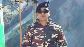 एसएसबी जवान हिमांशु कुमार की फोटो।