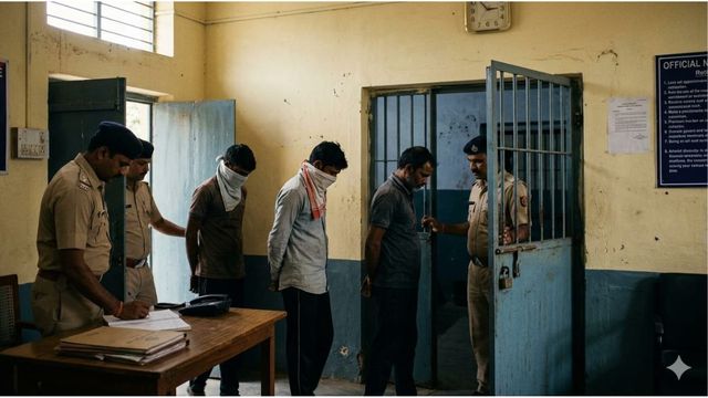 पश्चिम चंपारण में छात्र को अर्धनग्न कर पीटा, जूते पर थूक चटवाने का वीडियो वायरल, चार गिरफ्तार
