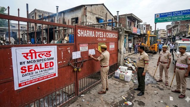 दिल्ली में प्रदूषण फैलाने वाली 6 अवैध फैक्ट्रियां सील, नियमों की उड़ाई जा रही थी धज्जियां
