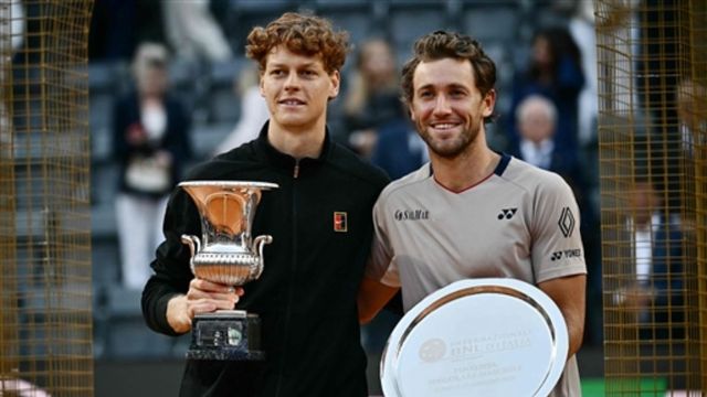 Italian Open 2026: कैस्पर रूड को हराकर चैंपियन बने सिनर, खत्म किया 50 साल का सूखा; जोकोविक के बराबर पहुंचे
