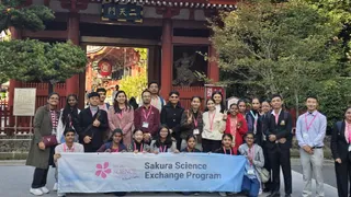 SAKURA Science High School Programme में भाग लेते प्रतिभागी स्टूडेंट्स। (फाइल फोटो)